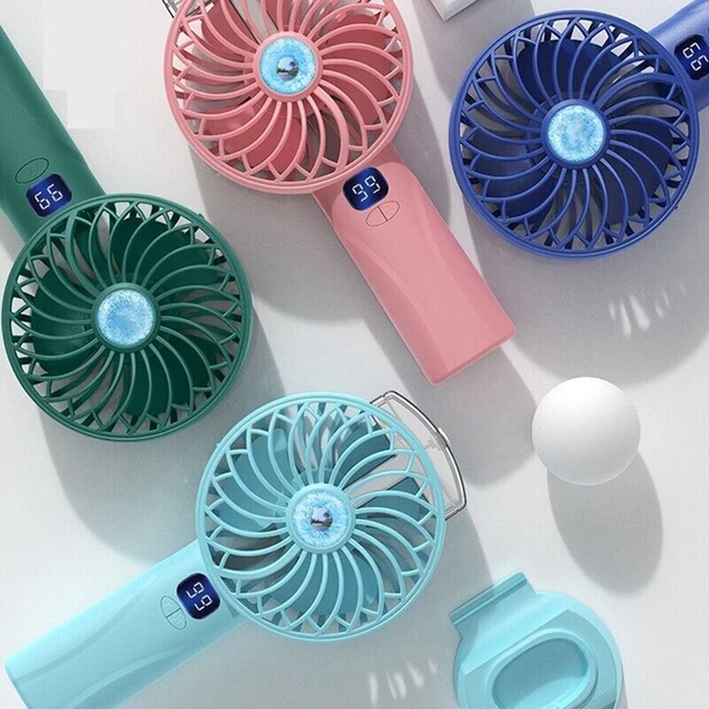 Ventilateur Portable École Bureau Petit Bureau Spray Brume Été Ventilateur USB