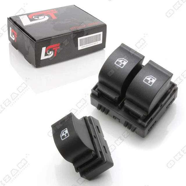 Interrupteur Commande Vitre électrique Avant Droit – Pour Mazda 323F Bongo 1994-1998 (513782 R-D)