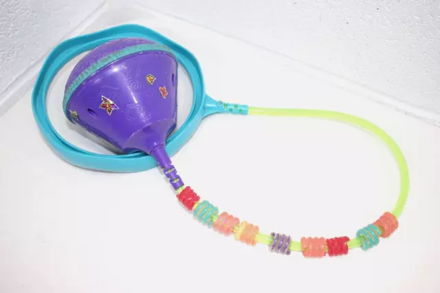 Vintage 2004 Skip It Toy Hasbro Purple Blue Green leg hop game Toy NO COUNTER!!!