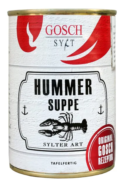 Gosch"Hummersuppe, SYLTER ART ,400 ml"