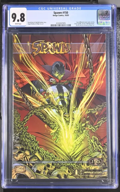 🩸SPAWN #150 CGC 9.8🩸LOW PRINT RUN & 240 in 9.8🩸TODD MCFARLANE IMAGE COMICS🩸