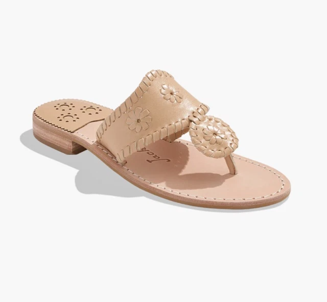 jack rogers sandals pastel pink - size 8 jack rogers sandals pastel pink - size 8