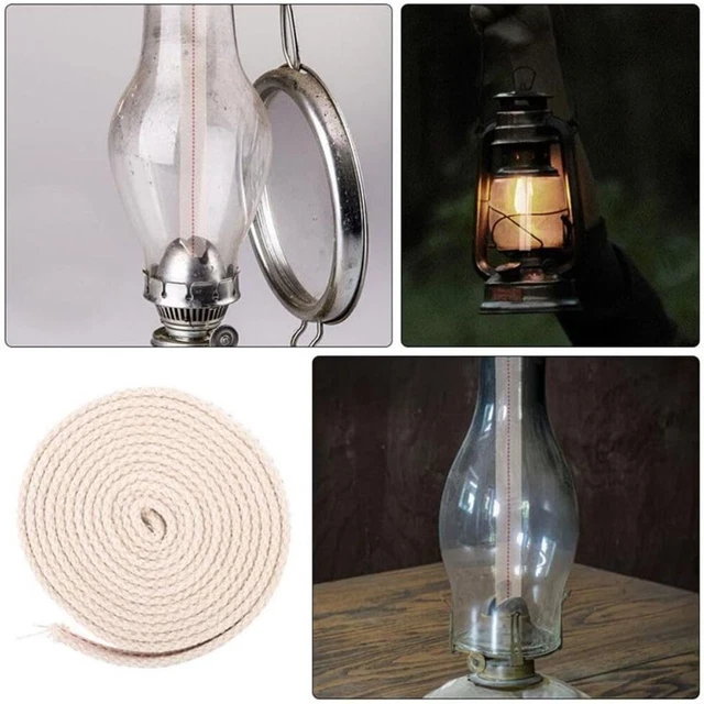 Lot De 10 Mèches Pour Lampe à Huile - Tubes Stables En Laiton Doré (7.5cm) - Compatibles Kérosène - Pour Lanternes, Brûleurs DIY