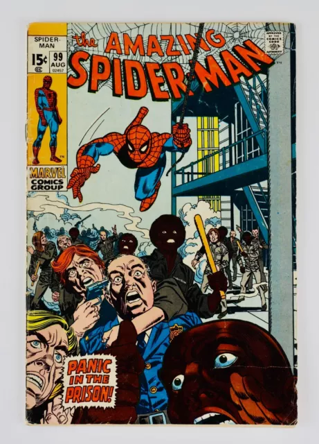 Amazing Spider-Man #99 ASM 1971 Johnny Carson Ed McMahon Appearance No Reserve!