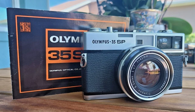 OLYMPUS 35 SP 35mm Rangefinder Camera G.Zuiko 42mm f/1.7 Japan