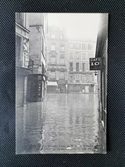 CPA 75 PARIS - La Grande Crue de la Seine - Floodation de la Rue Jacob