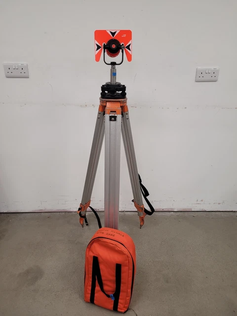 Surveying Reflector Prism, Nikon Tripod &amp; Carry Custodia