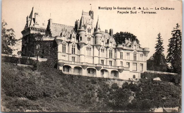 28 MONTIGNY LE GANNELON - carte postale ancienne, voir cliche[REF/S001456]