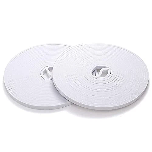 Ruban Mousse Adhésif 15mm X 1mm X 5m - Noir Et Jaune, Auto-adhésif, Antichoc, Neuf
