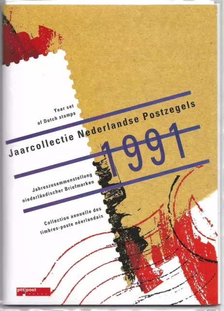 Niederlande Jahrgang 1991 im Jahrbuch postfrisch komplett  (S3-22-05
