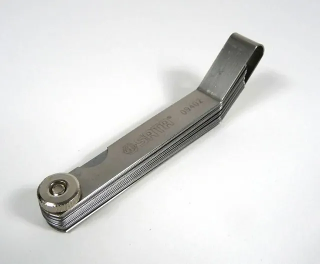 Feeler gauge tool with cranked ends 0.5 - 1.00mm