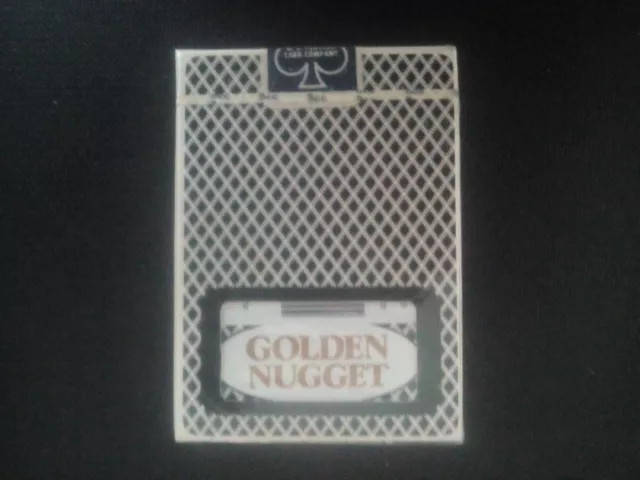 Rare Vintage Bee Golden Nugget Casino Playing Cards New Sealed Bue Seal 1984