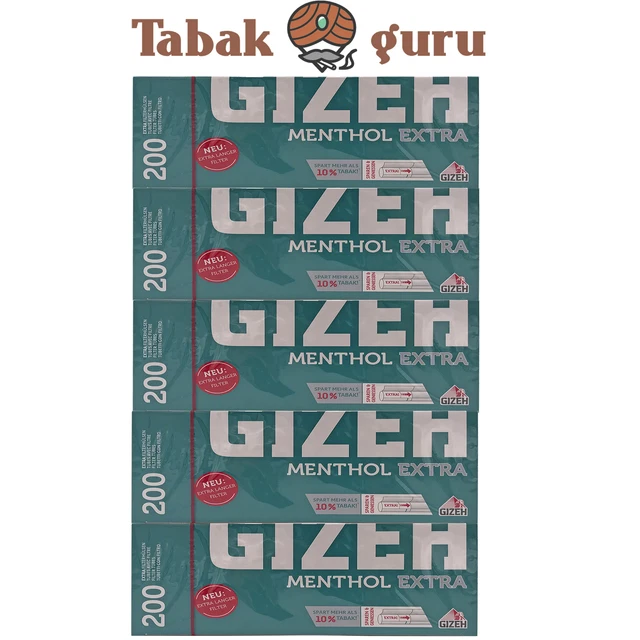 Gizeh Extra Nhülsen, 200er | 90122