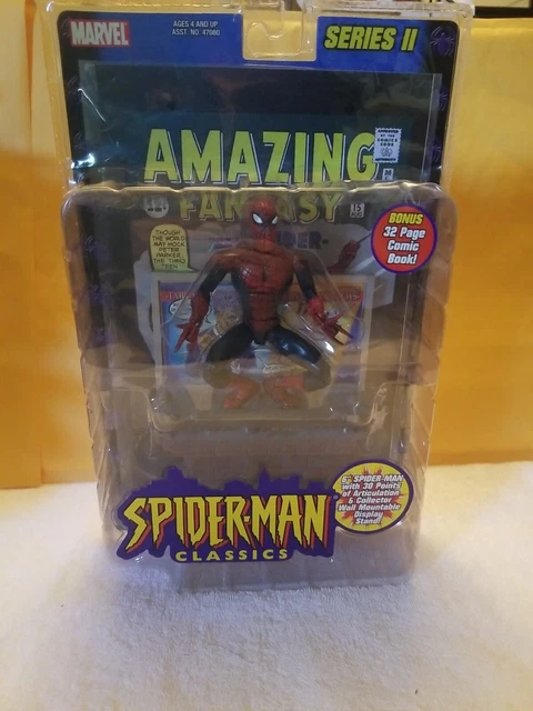 MARVEL LEGENDS SPIDER-MAN Classics Series 2 Comic Spider-Man 2001 Toy