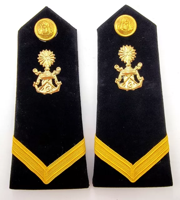 Cambodia Military Navy Petty Officer 1st Class Shoulder Boards Mark Unused