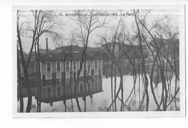 94  Alfortville  Inondation 1910   Le Parc