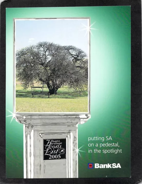 S0161 South Australia Bank SA 2005 Heritage Icons KI Mulberry Tree postcard