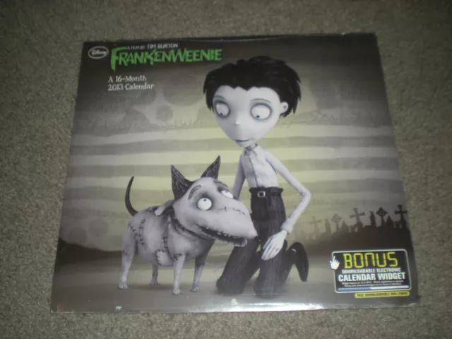 Frankenweenie - 2013 Calendar - Brand New & Sealed