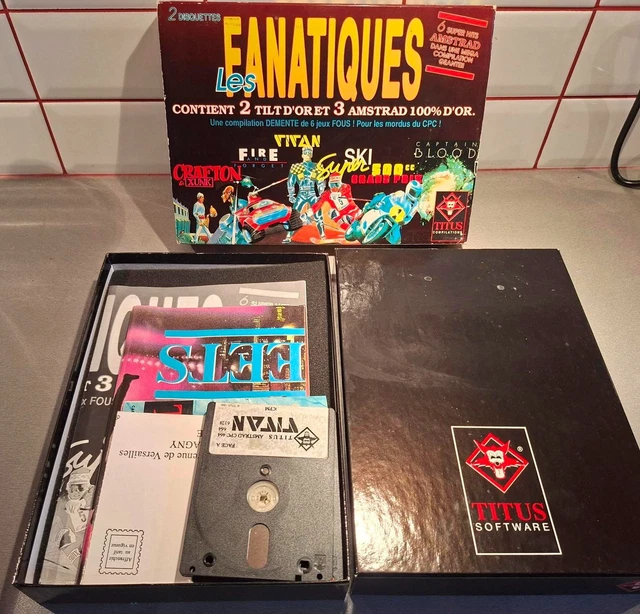 JEU AMSTRAD 464 / 664 / 6128 K7 cassette testée TABLE