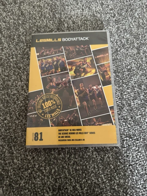 LESMILLS BODYATTACK CD DVD 70-80番台