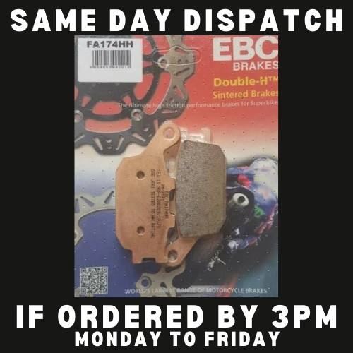 EBC FA158HH Front Brake Pads Suzuki Bandit GSF1250 2007 on EBC FA158HH Front Brake Pads Suzuki Bandit GSF1250 2007 on