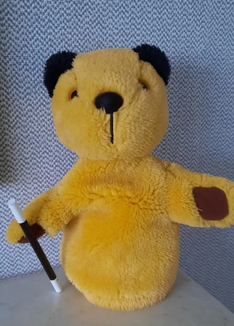 SOOTY PLUSH SOFT Toy Hand Puppet Tivolli Media Golden Bear 2014 Rare ...