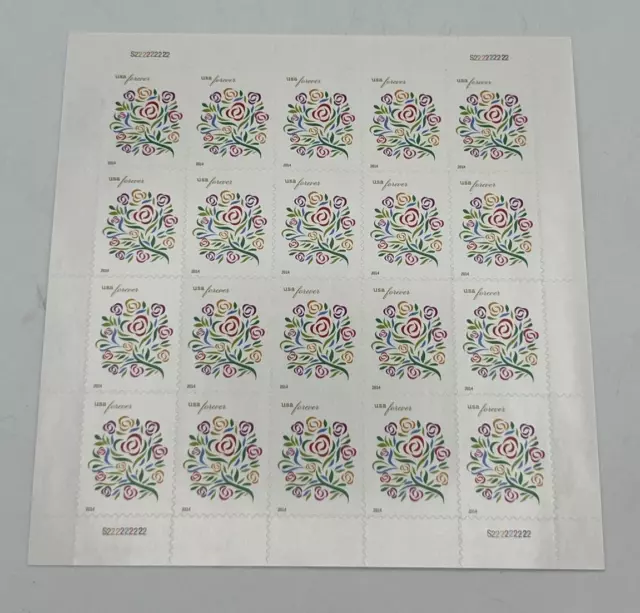 Scott #4764 Where Dreams Blossom Sheet of 20 Forever Stamps Mint Never Hinged