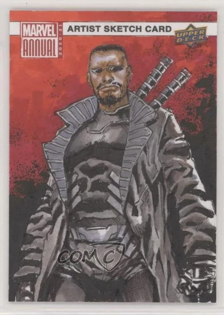 2020-21 Upper Deck Marvel Annual Sketch Cards 1/1 Jomar Bulda #SKT Auto ob9