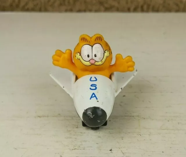 Vintage GARFIELD USA SPACE SHUTTLE 7 cm Die-cast & Plastic ERTL 1978 - 1981 2