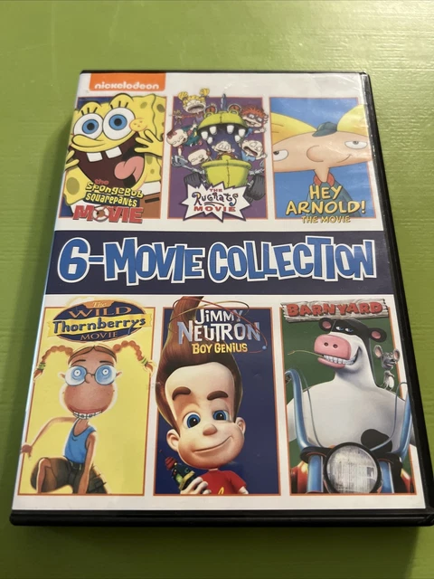 Nickelodeon Collection NICKELODEON 6-MOVIE COLLECTION DVD Spongebob Rugrats Hey Arnold + Set £ ...