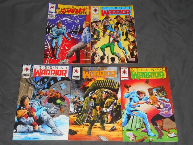 Eternal Warrior - Comic Book Lot  5 Issues - VALIANT COMICS  