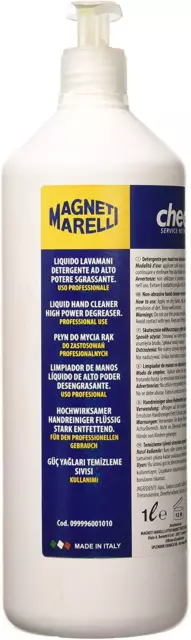 Magneti Marelli Savon Nettoyant pour Mains 1 Litre Avec Handspender Auto Handw