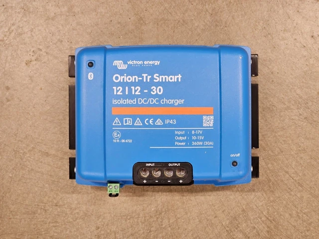 Victron Orion-Tr Smart DC-DC-acculader 24/12-30A 360W Niet-geïsoleerd