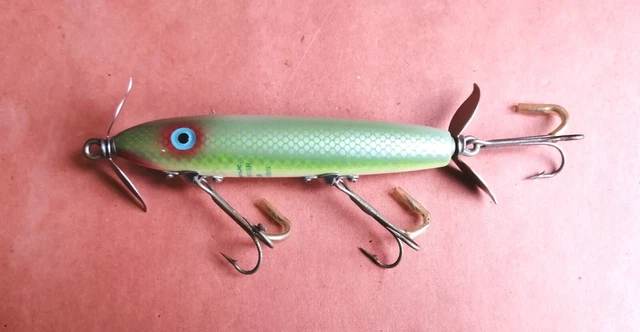 Ancien Leurre De Pêche Cuillère En Métal Shakespeare - Vintage