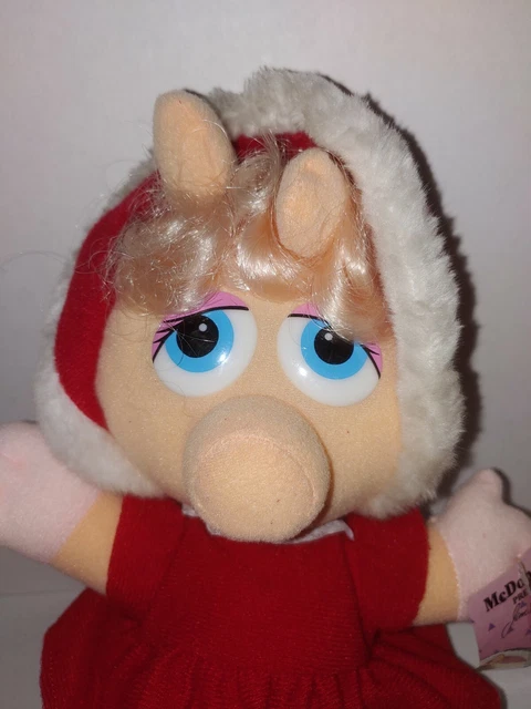 Vintage 1987 Jim Henson's Muppet Babies Miss Piggy Plush Stuffed Animal 2