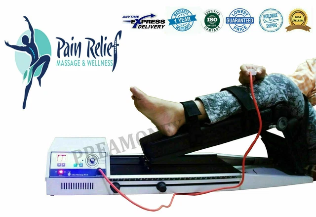 PHYSIOTHERAPY CPM MACHINE Knee Exercise Continuous Passive Motion Post ...