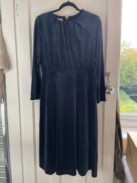 Hobbs Velvet Dress 12 FOR SALE! - PicClick UK