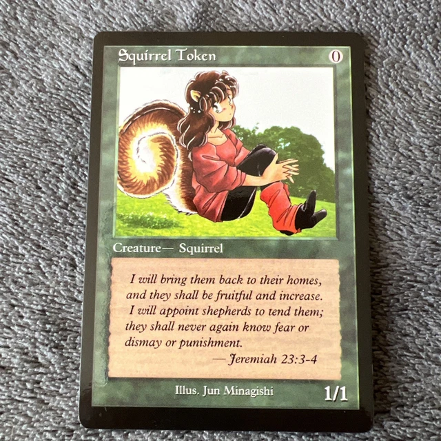 リス squirrel token minagishi jun mtg Magic Rarities > Minagishi (Page 3)