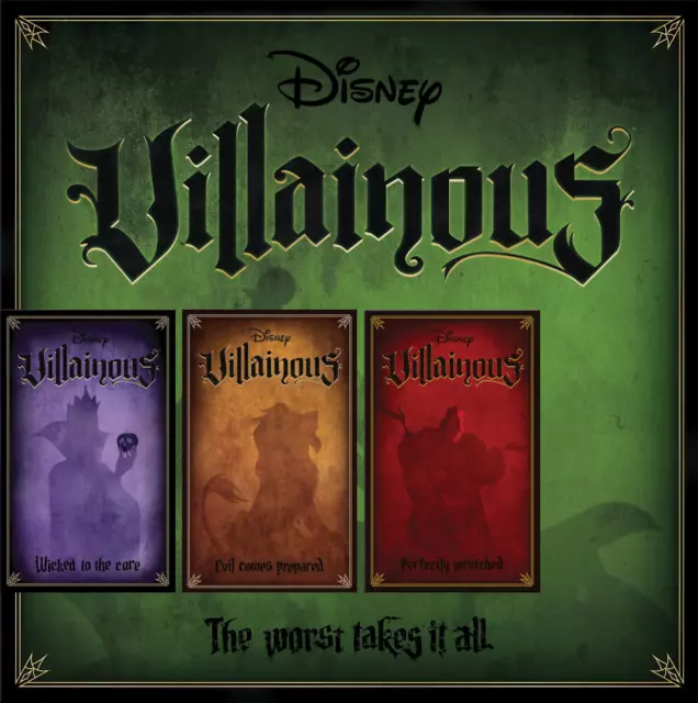 Disney Villainous Board Games Characters Expansion or Standalone By Ravensburger
