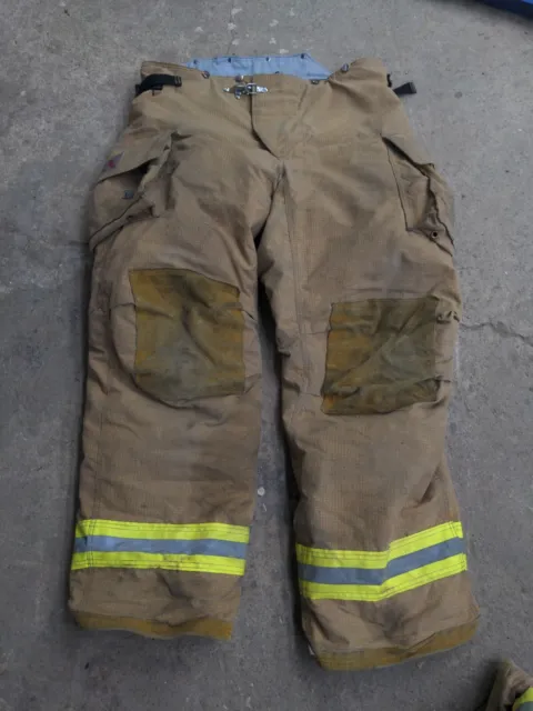 MFG 2010 FIRE DEX DRD 44 X 34 Firefighter Turnout Bunker PANTS Morning Pride