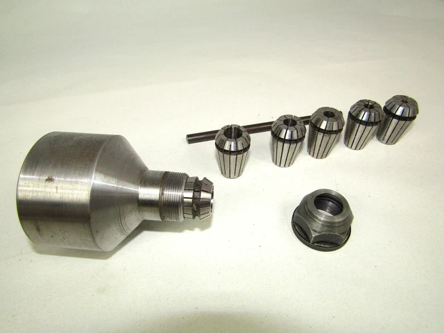 Axminster Junior Spannfutter mit 6 Kragen. Drechselfutter.