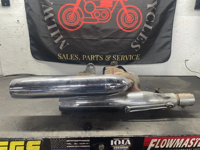 95 Yamaha Xv750 Xv 750 Virago Exhaust Mufflers