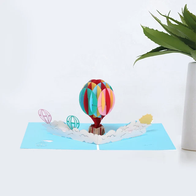 Get well soon - buona guarigione - biglietto d'auguri (formato 12 x 12 cm) - vuoto all'interno, ideale per il tuo messaggio personale - realizzato interamente a mano