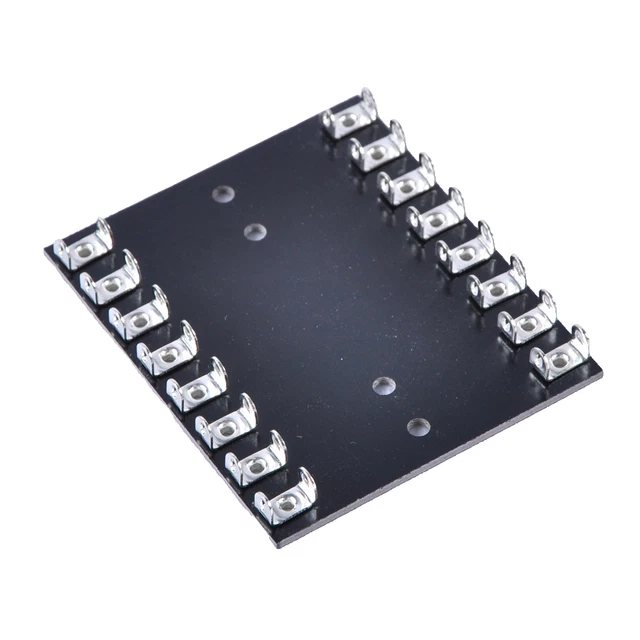 1pc Terminal Strip Turret Tag Board 16Lug Pins Point to Point Tube Amp DIY