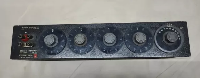 General Radio 1412-BC Precision Decade Capacitance Box