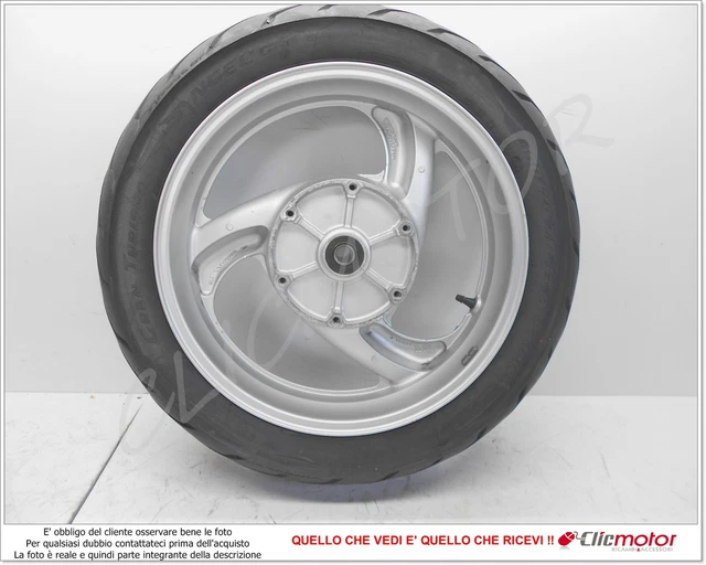 Roue Arrière Sans Pneumatique Wheel pour Honda Deauville 650 1998-01