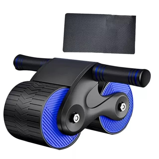 AUTOMATIC AABDOMINAL ROLLER Wheel Home Abdominal Exerciser with Knee ...