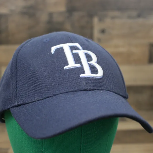 Tampa Bay Rays Baseball Hat Cap Nike Team Strapback Blue One Size MLB
