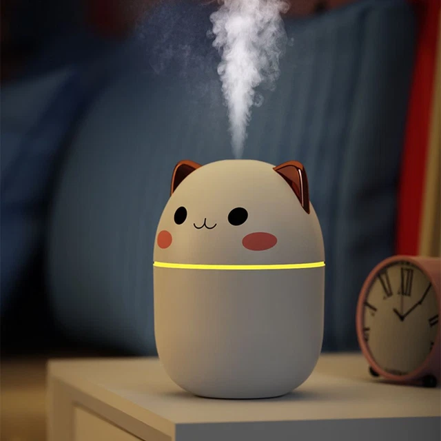 200ml Humidificateur d'air Humificador Purificateur Avec la lumière de nuit