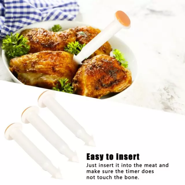 Poultry Roasted Chicken Thermometer 20pcs Disposable Pop-Up Hot Temp Gauge